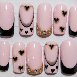 Pink & Black elegance