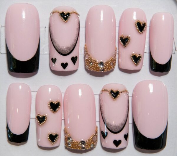 Pink & Black elegance